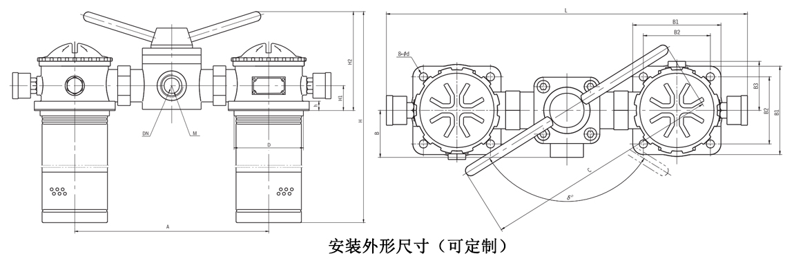 30 SRFA系列雙筒微型直回式回油過濾器(新型)